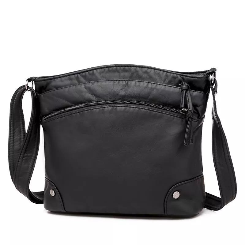 Idelle Leder Schultertasche