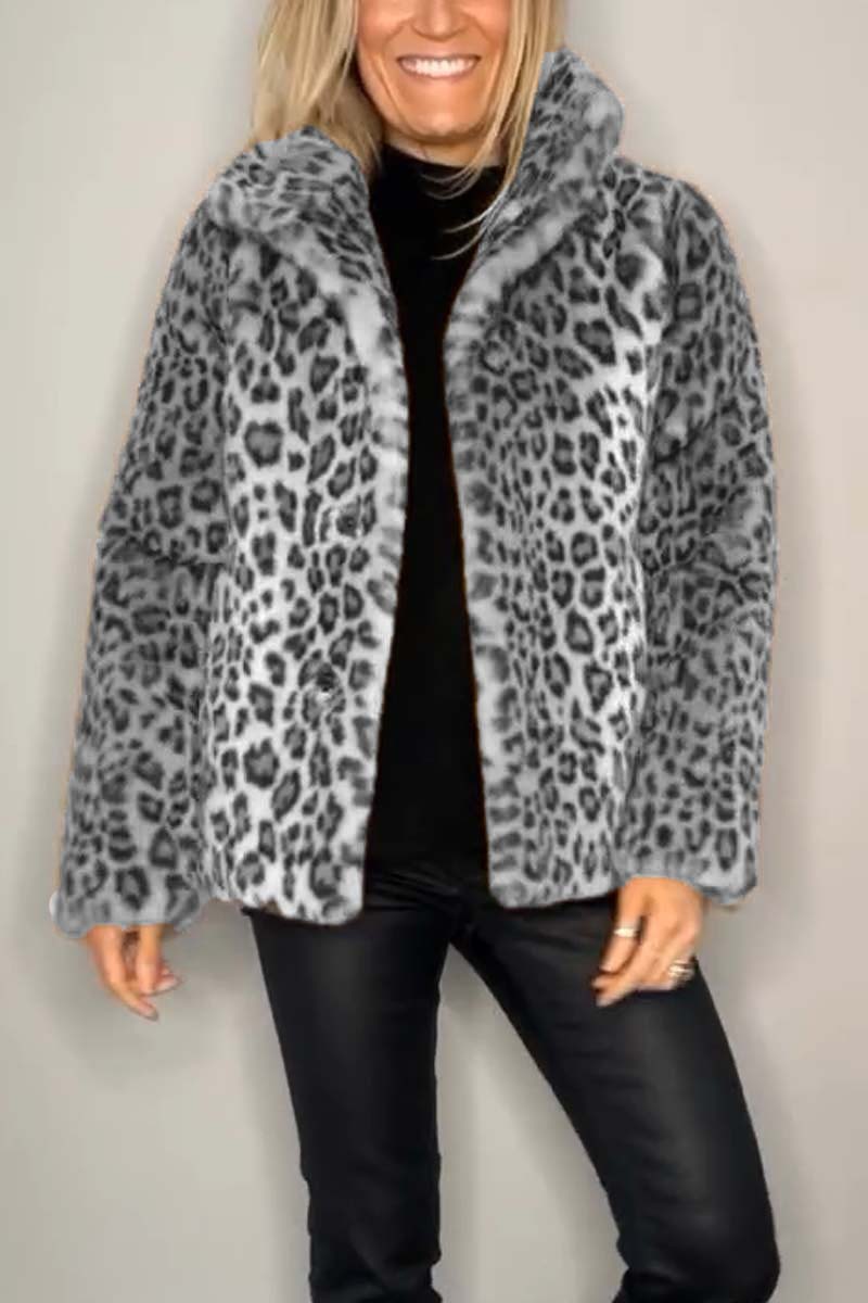 ModeGeist | Kunstleder Mantel - stilvoller Damen Winter Outdoor