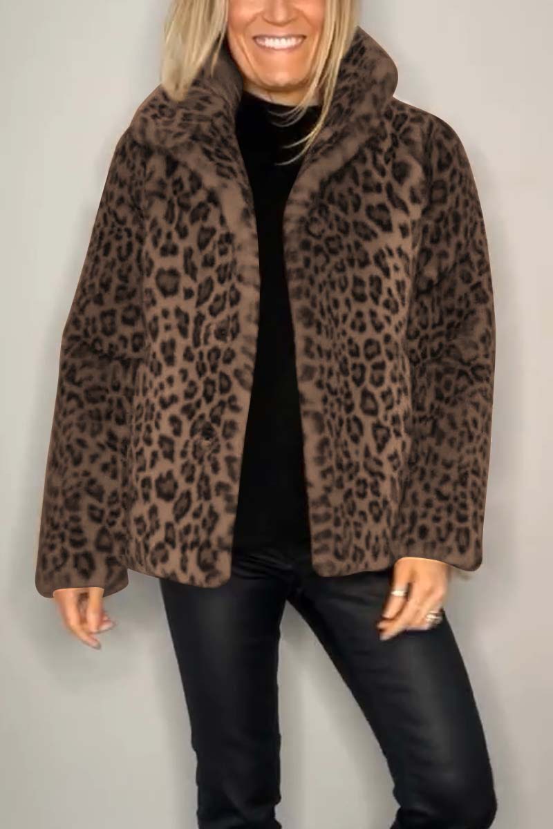 ModeGeist | Kunstleder Mantel - stilvoller Damen Winter Outdoor