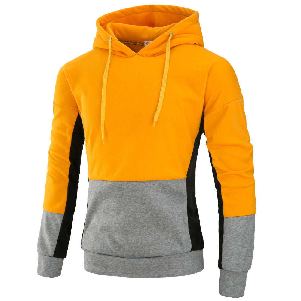 Herren Kapuzenpullover mit stylischem Farbblockdesign ModeGeist
