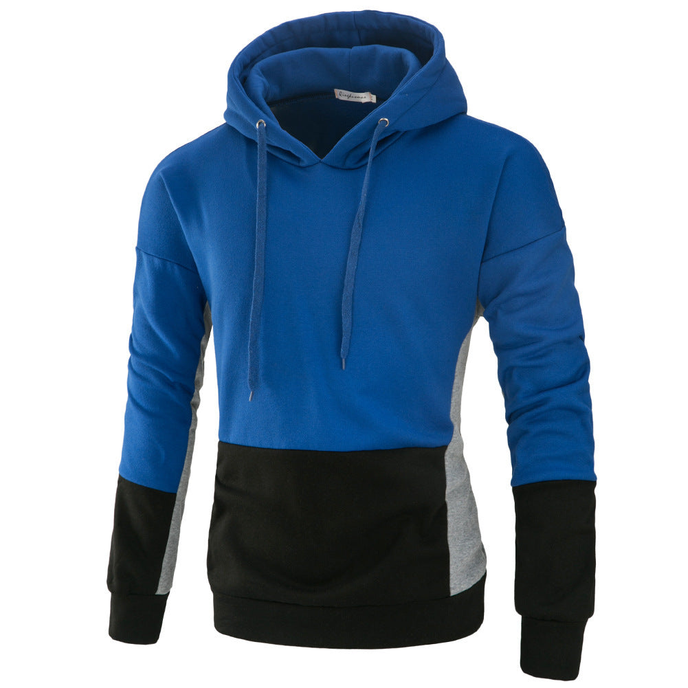 Herren Kapuzenpullover mit stylischem Farbblockdesign ModeGeist