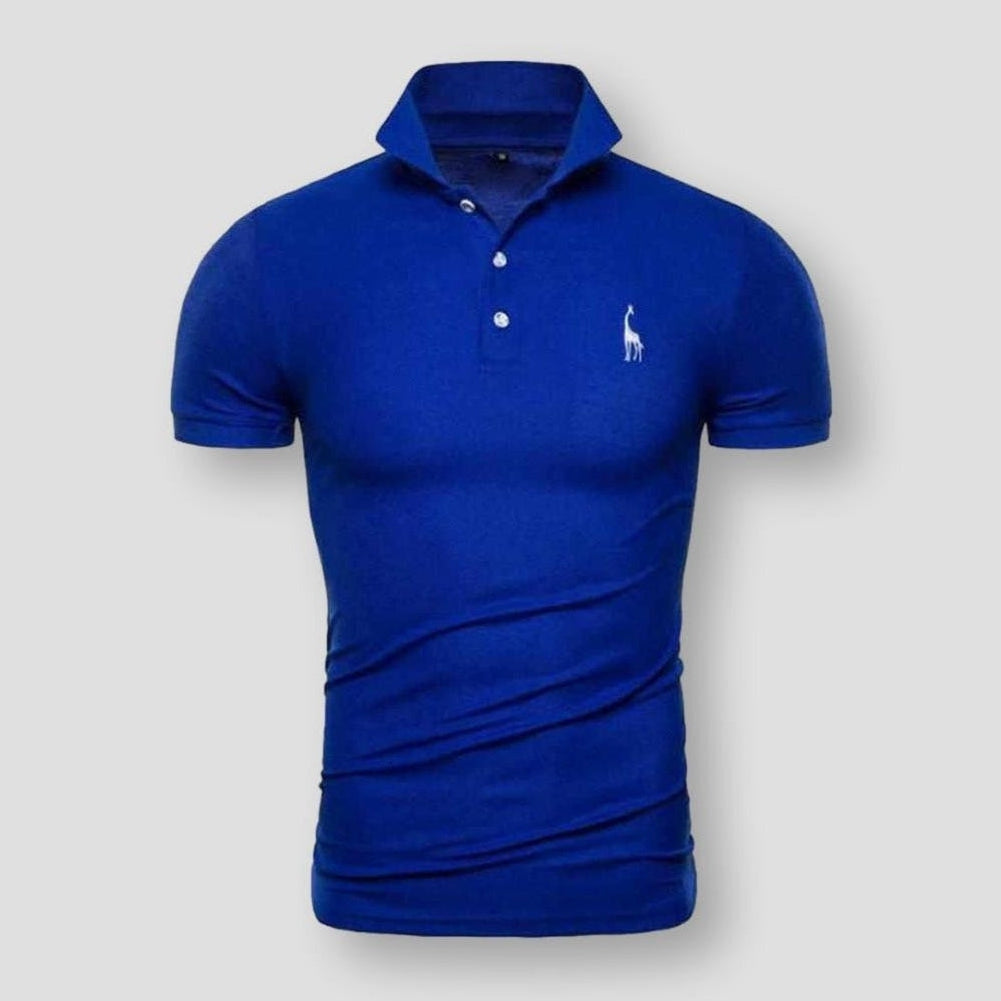 Madrid Cotton Polo Shirt by Helen Sky