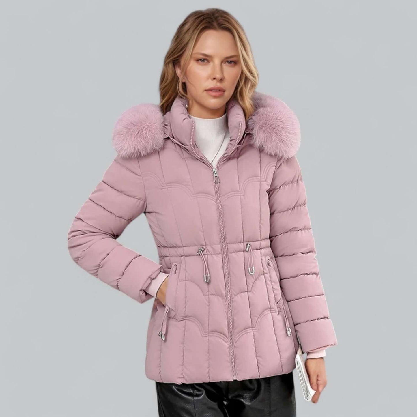 ModeGeist | Damen gepolsterter Parka Mantel