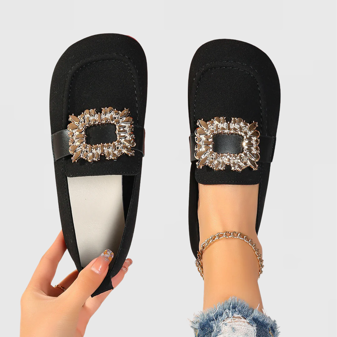 MODEGEIST Damen Orthopädische Loafer Ergonomisch Slip-On Komfort