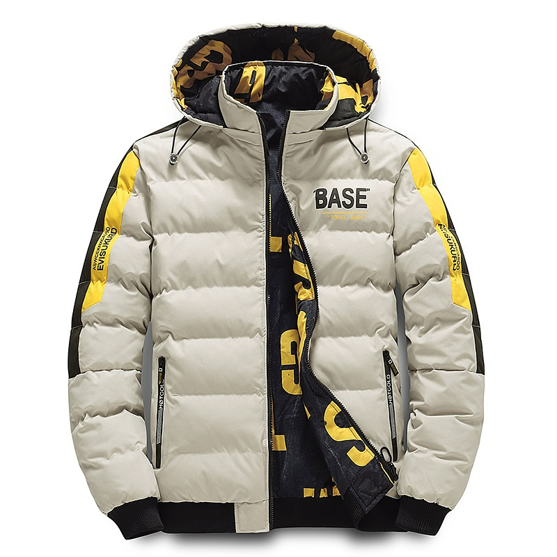 John Herren Steppjacke mit Kapuze