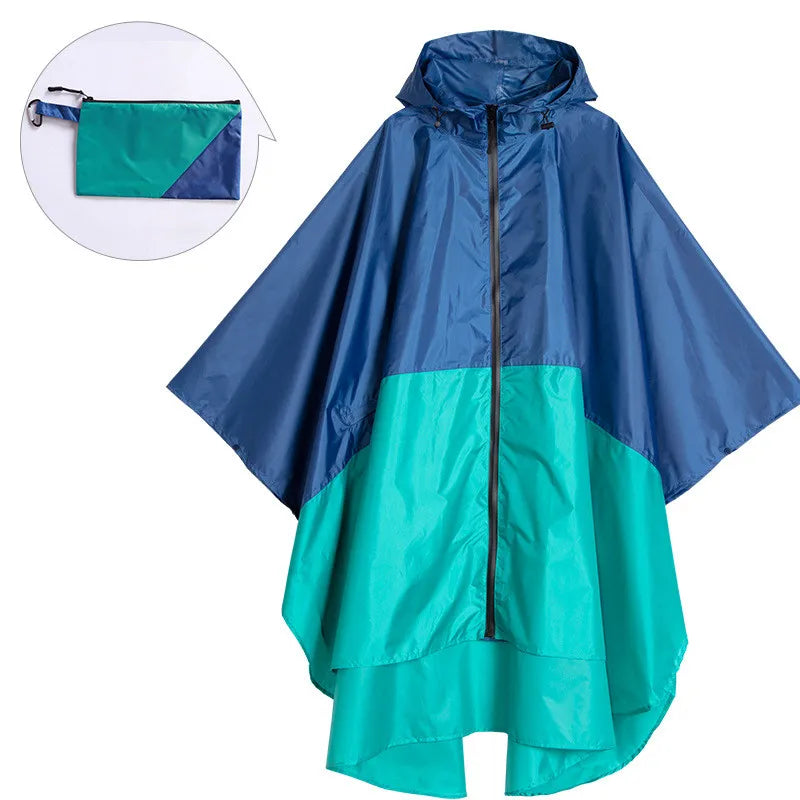 ModeGeist | Wasserdichter Unisex-Poncho mit Kapuze
