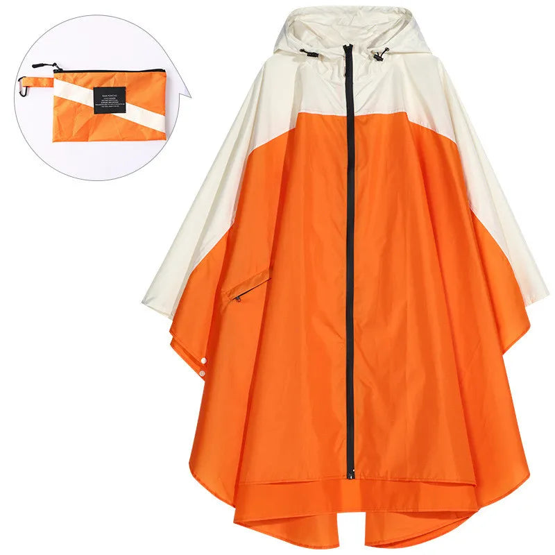 ModeGeist | Wasserdichter Unisex-Poncho mit Kapuze