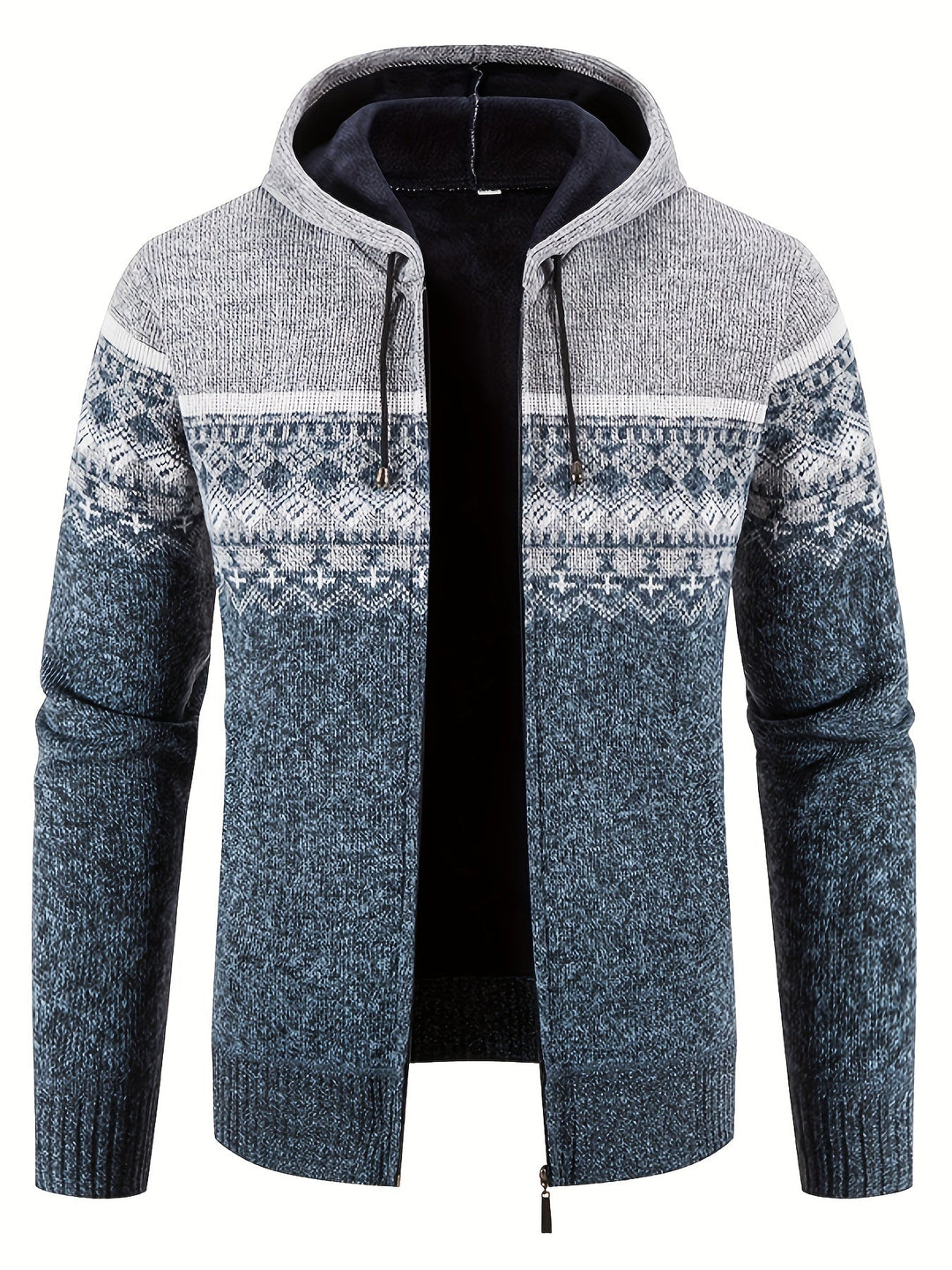 Fudus Kapuzenpullover mit Seitentaschen