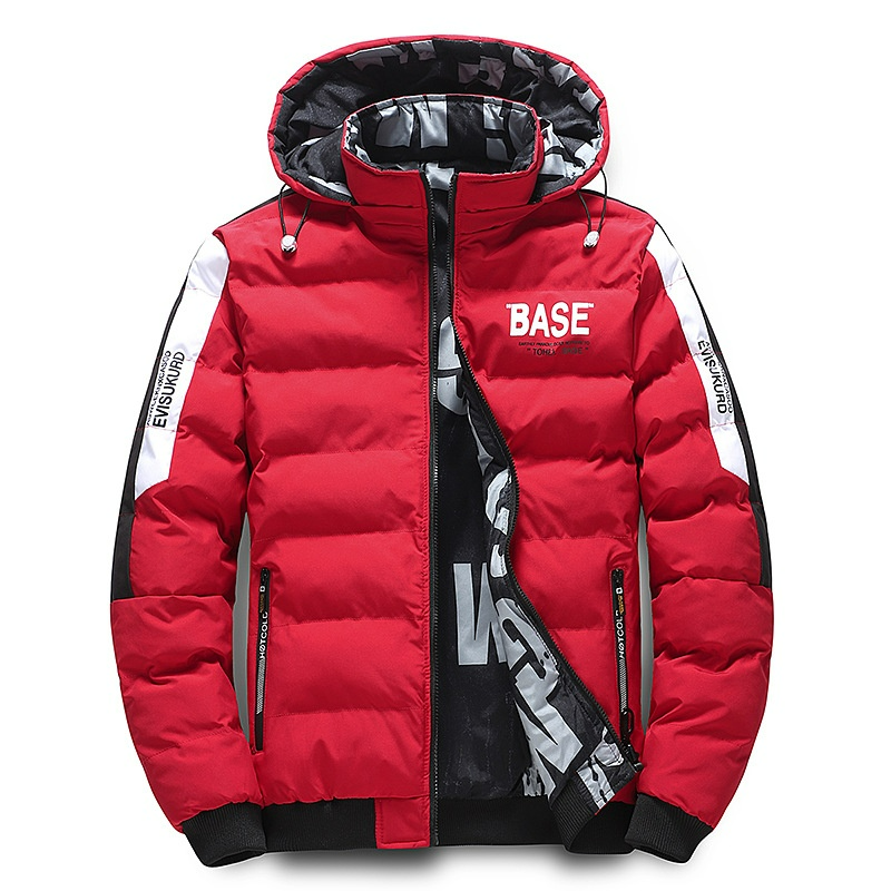 John Herren Steppjacke mit Kapuze