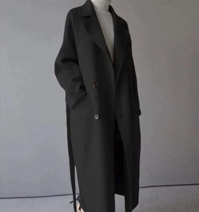 ModeGeist | Damen Oversized Gürtelmantel