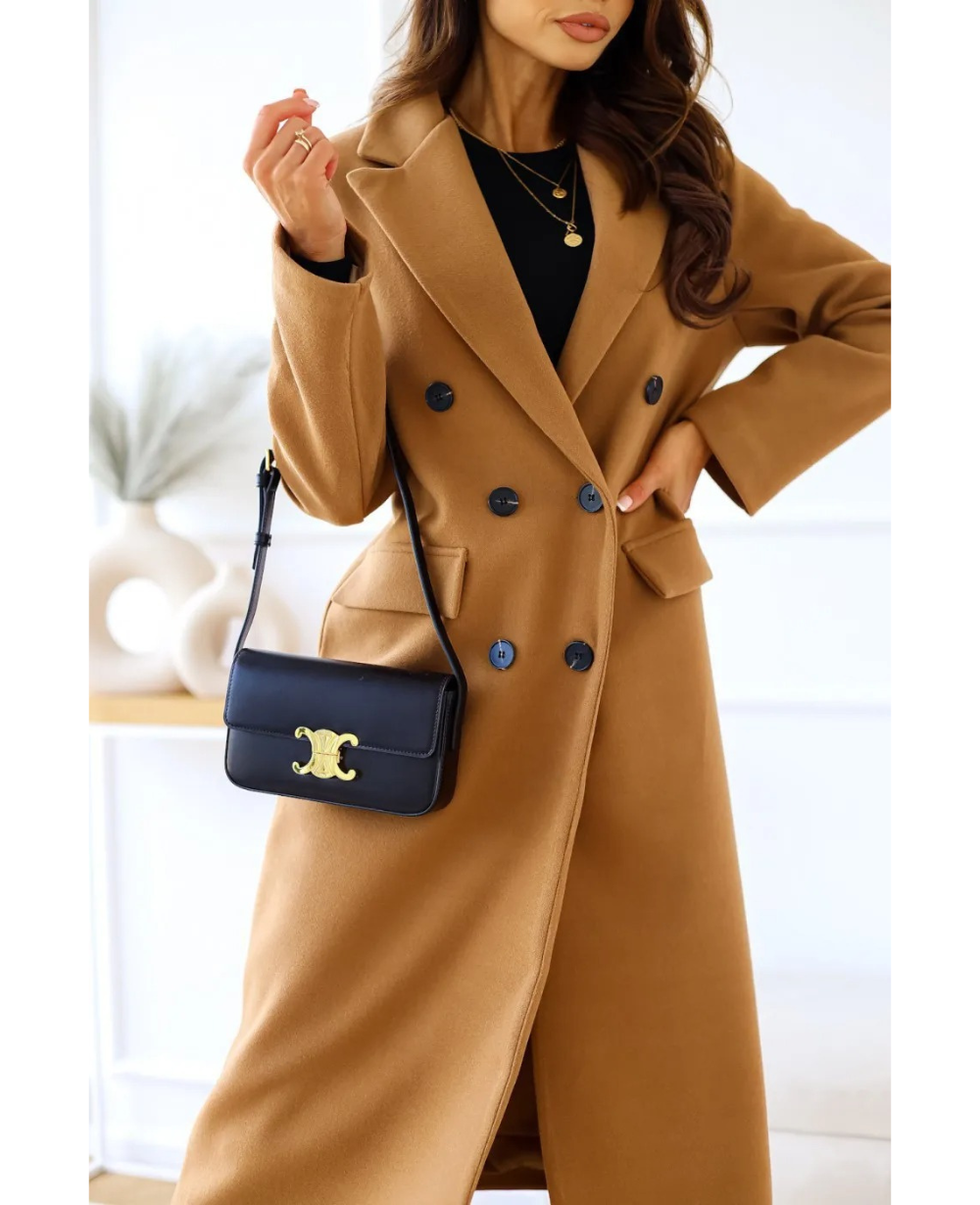 ModeGeist | Lange Elegante Taillierte Trenchcoat Für Damen | Perfekt Für Herbst Und Winter