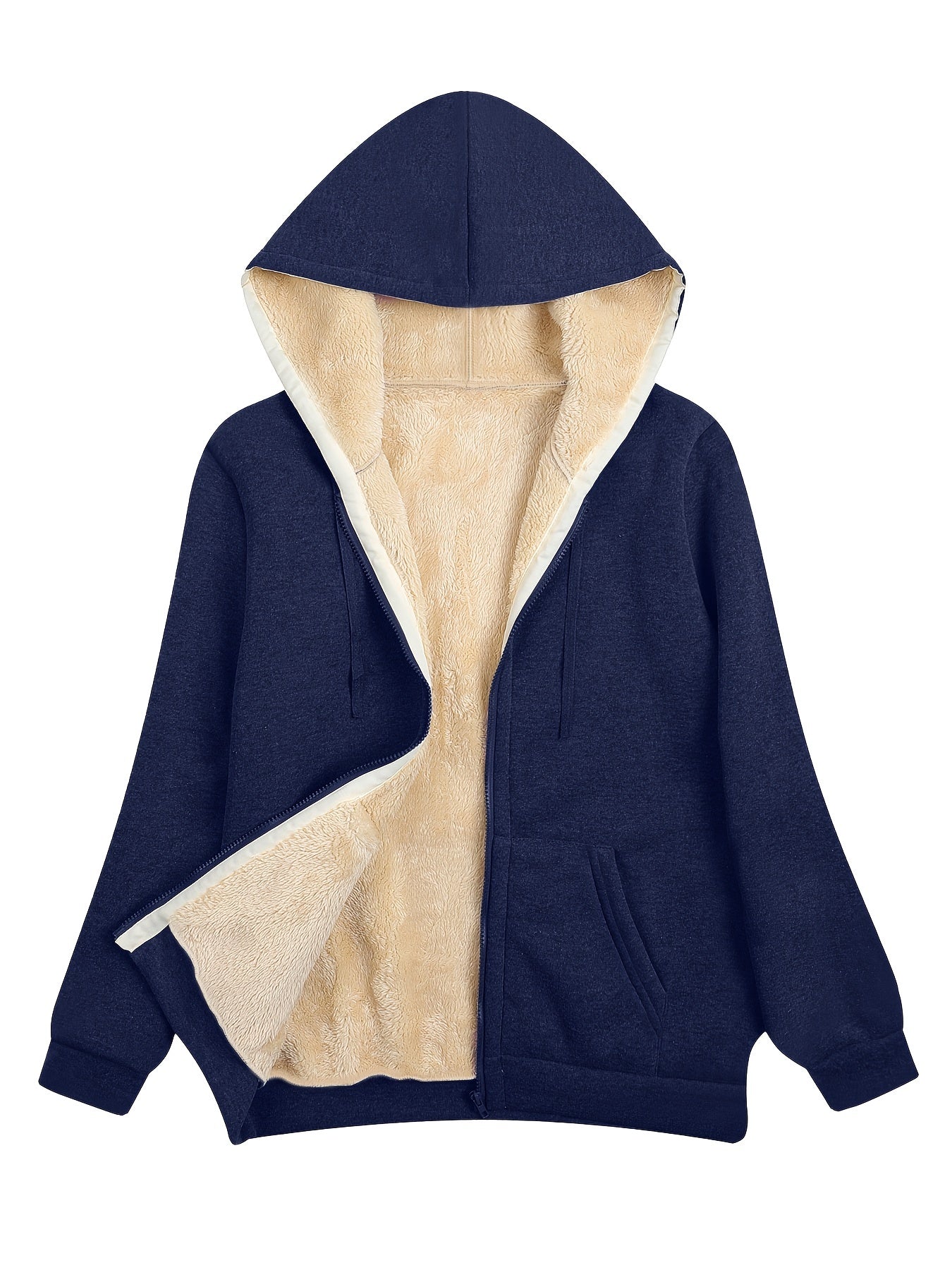 ModeGeist | Bequeme Damen Zip up Jacke