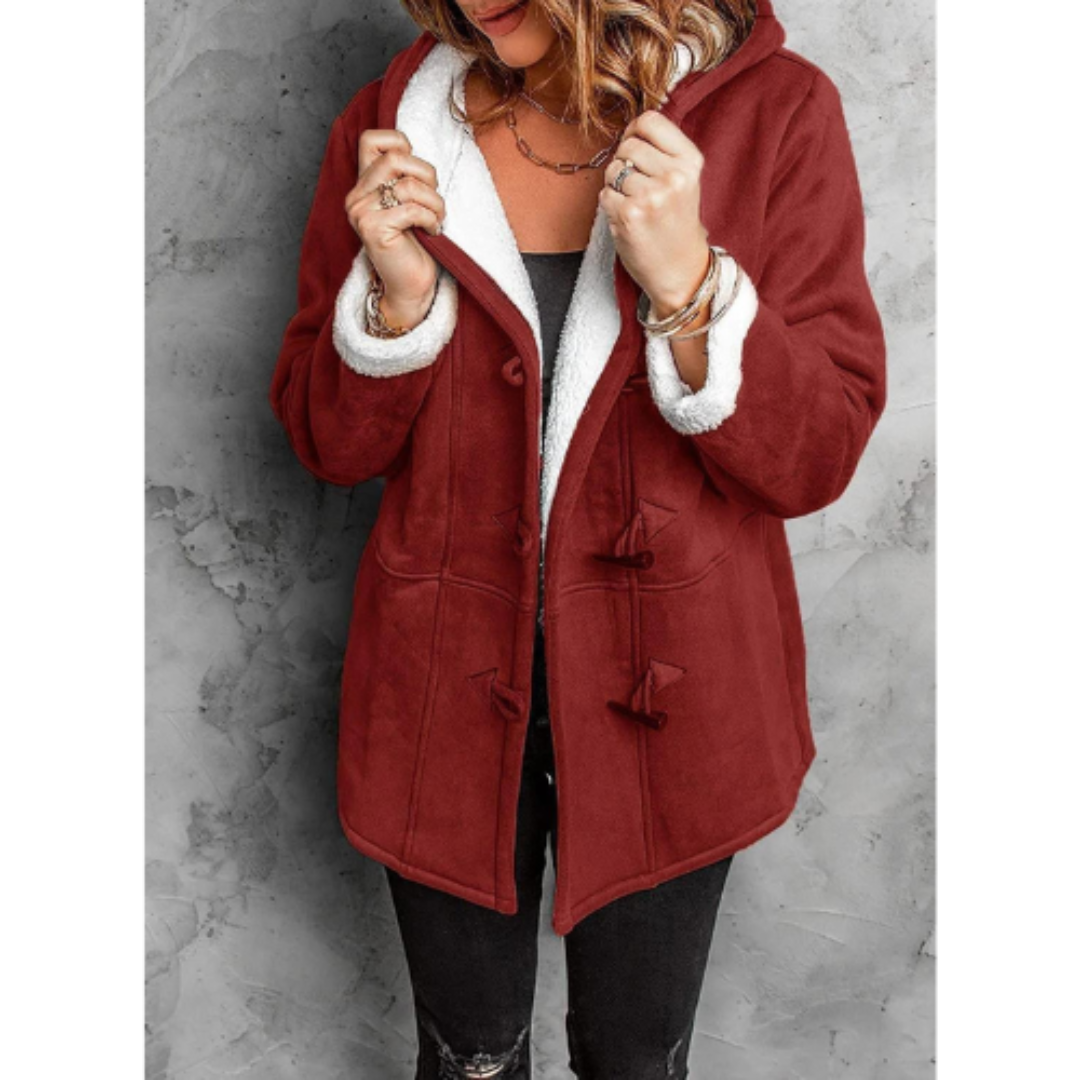 ModeGeist | Damen Warme Kapuze Jacke - Winter
