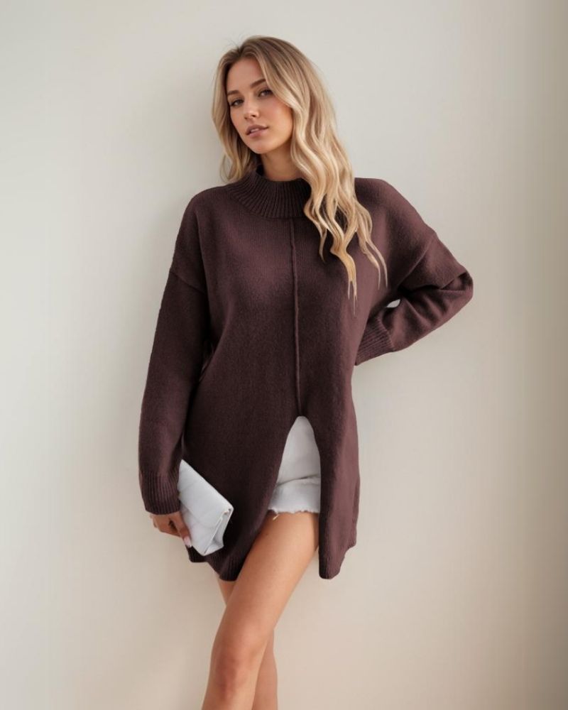 ModeGeist | Minimalistischer & Schicker Longline-Pullover