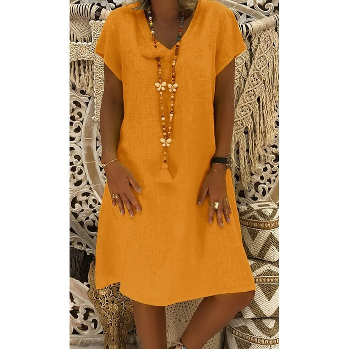 Leinenkleid Kathleen: locker und frisch