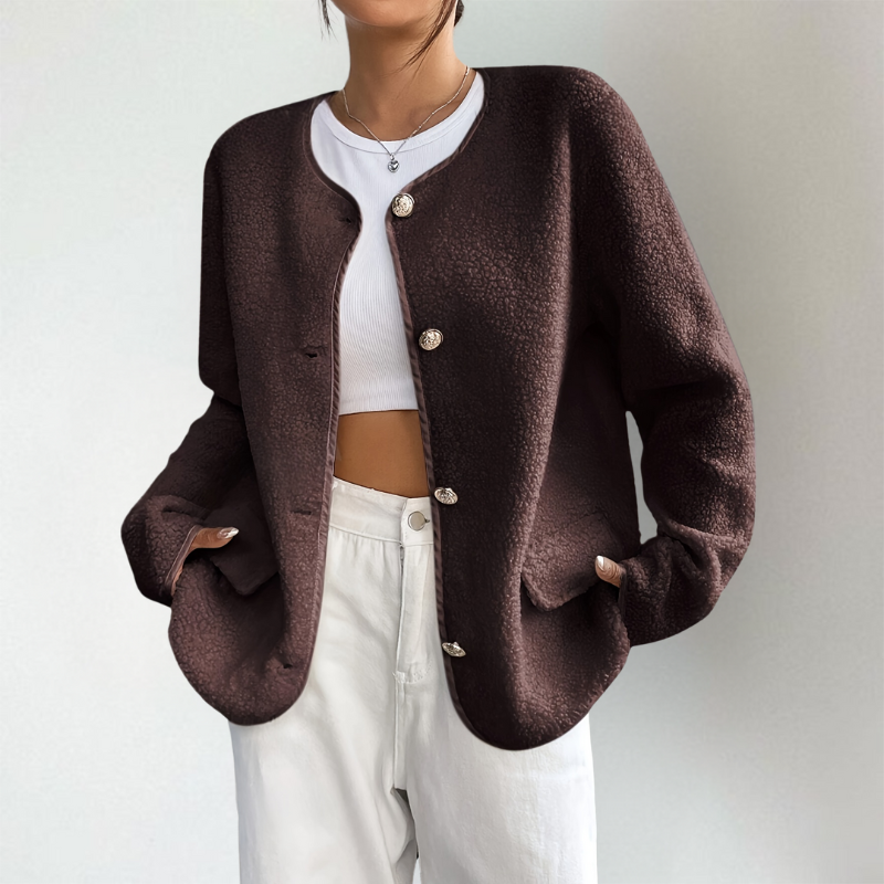 ModeGeist | Strick-Cardigan mit offenem Vorderteil
