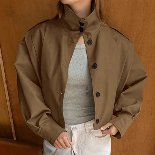 ModeGeist | Elegante kurze Jacke für Frauen Liora