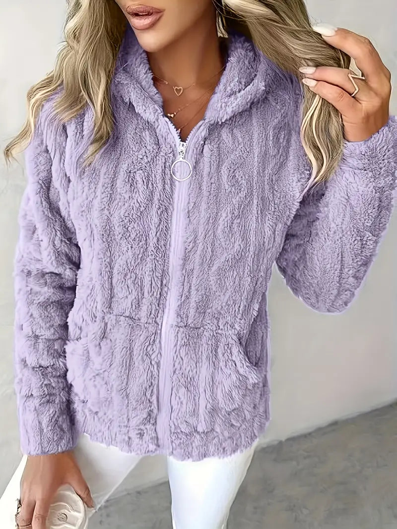 ModeGeist | Langarm Kapuzenpullover mit Reißverschluss