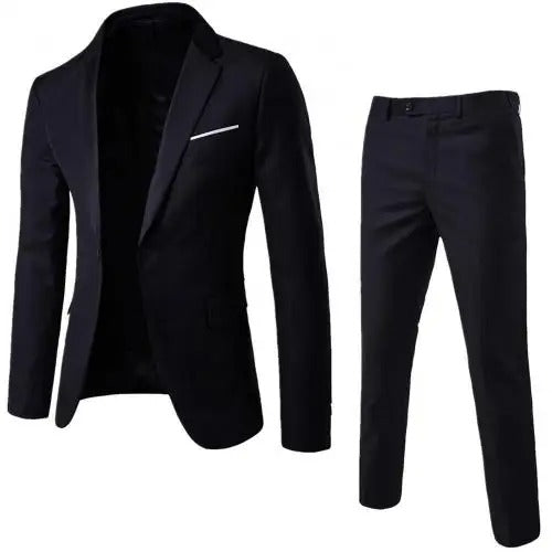 Elegantes, weiches Zweiteiler-Anzugset