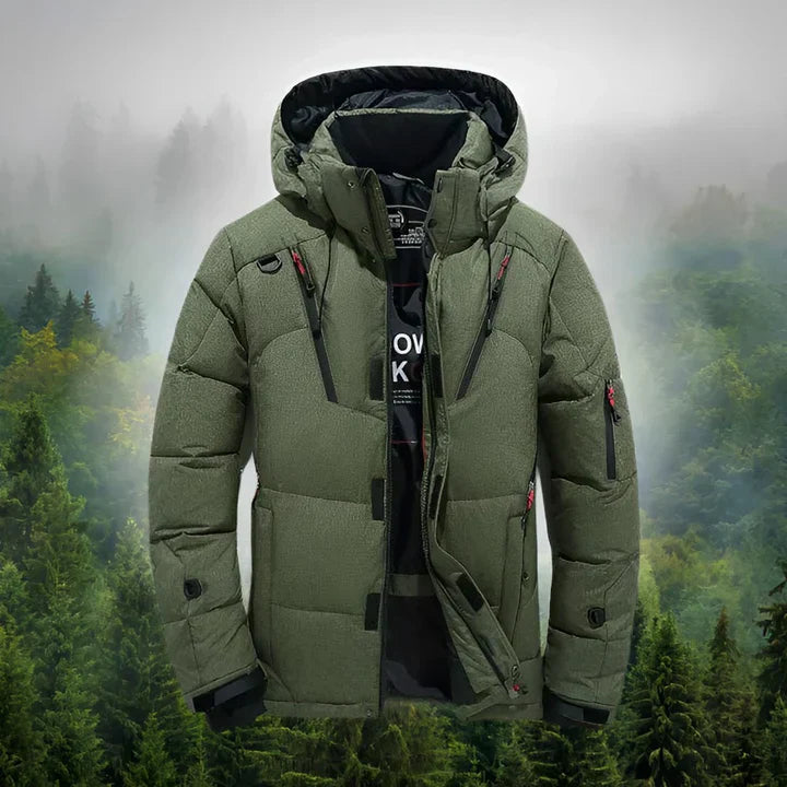 ModeGeist | Lässig Mittellang mit Schnur für Frauen Ideal für Herbst Winter