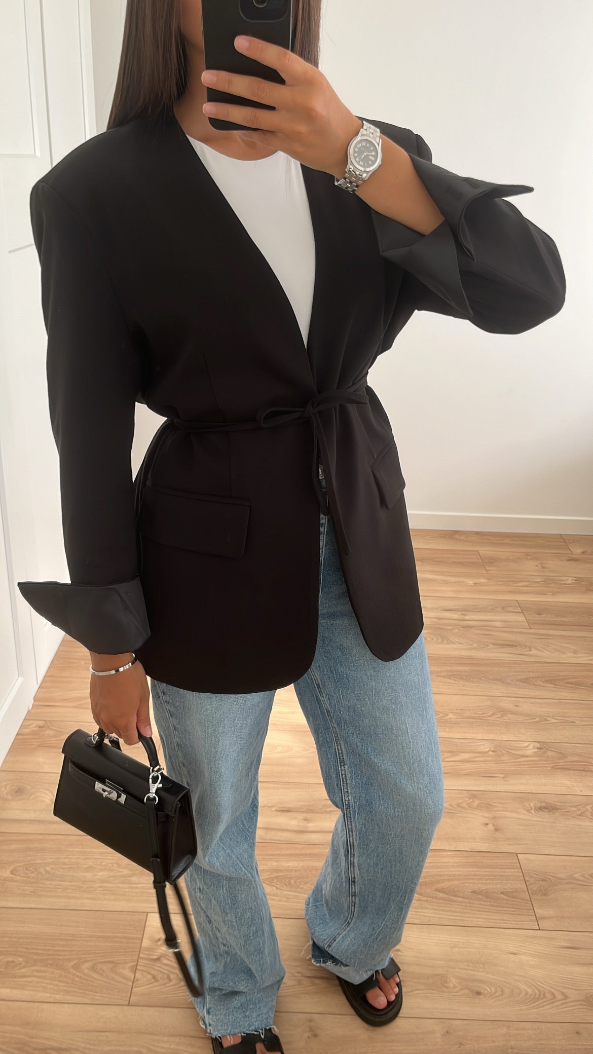Blazer in Schwarz