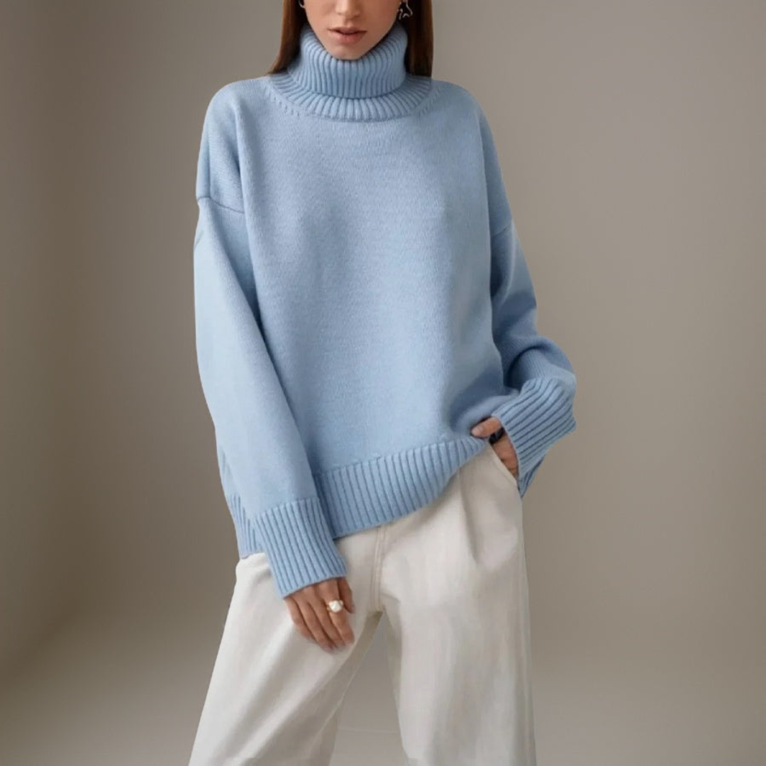 ModeGeist | Rollkragenpullover für Damen Winter