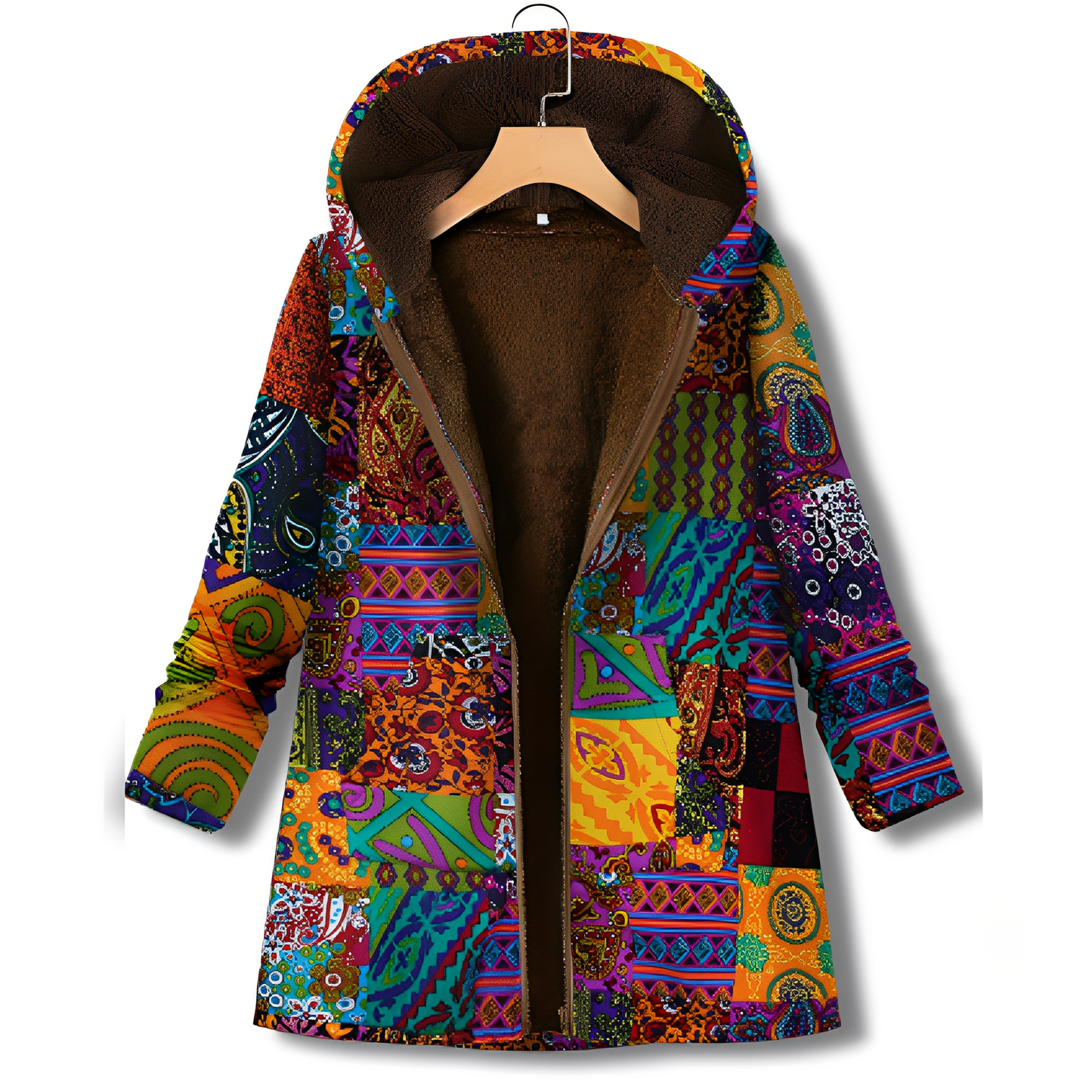ModeGeist | Vintage-Jacke mit Muster für Damen