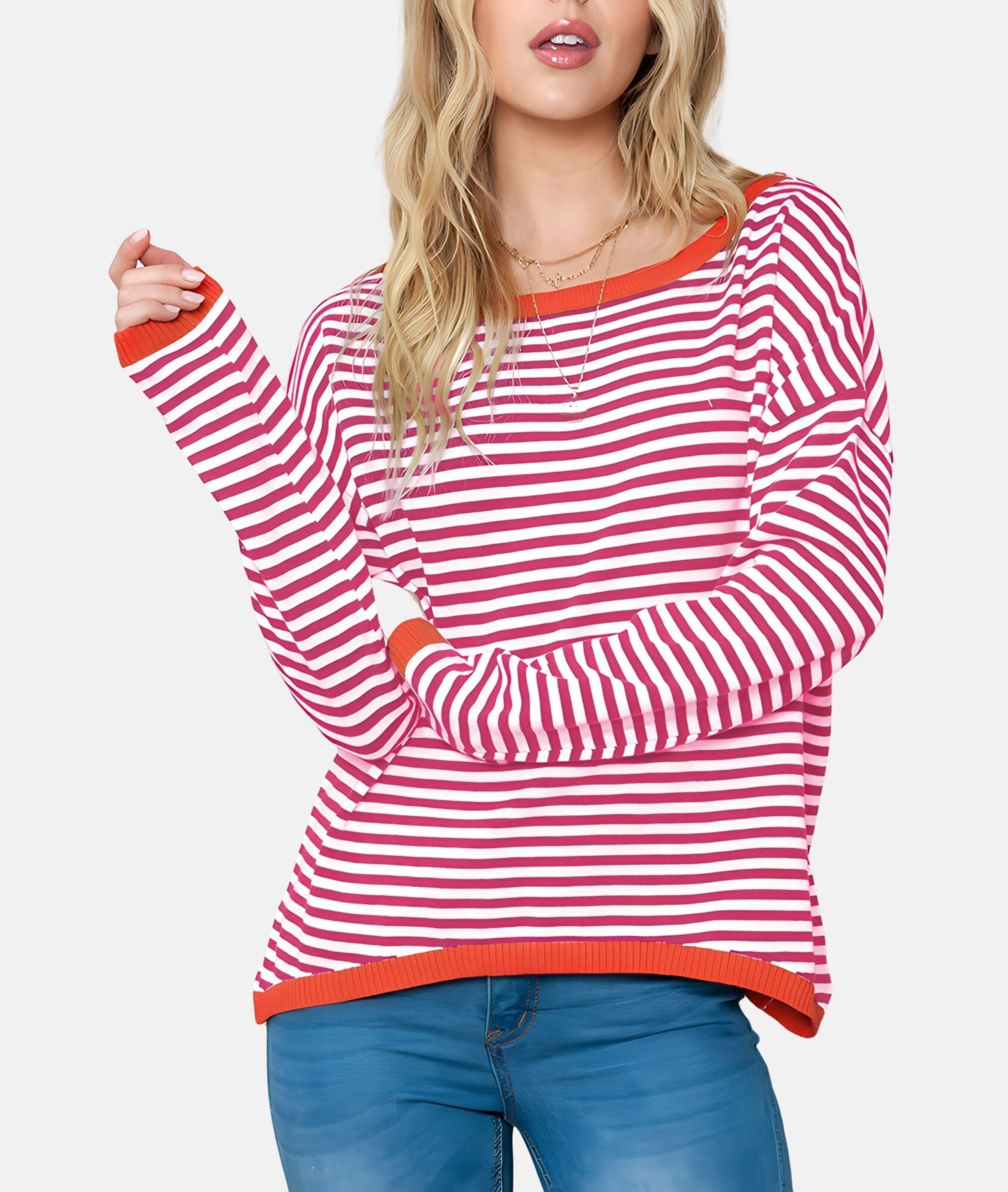 Marthas gestreifter Pullover