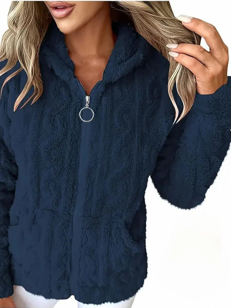 ModeGeist | Langarm Kapuzenpullover mit Reißverschluss