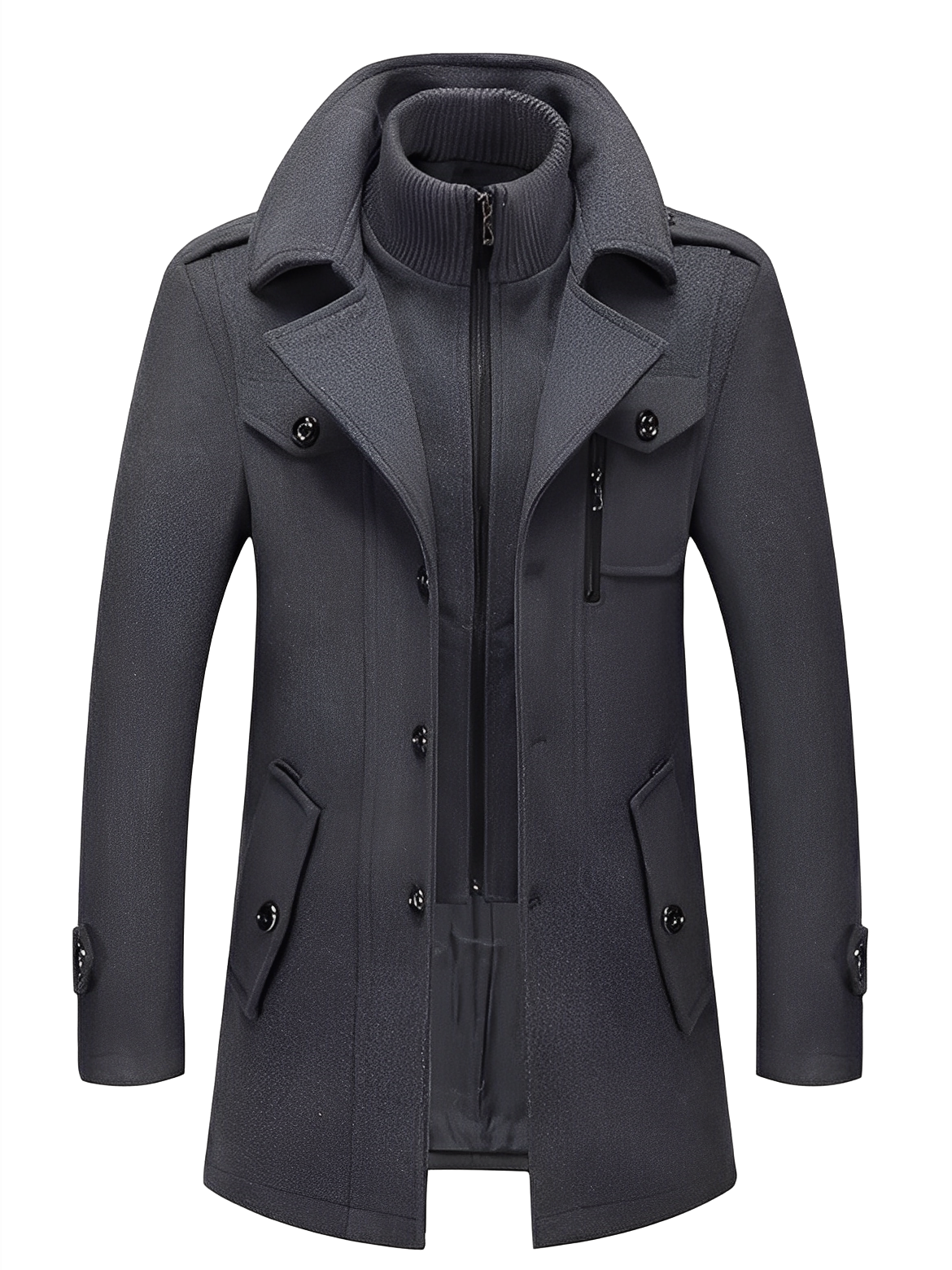 ModeGeist | Eleganter Trenchcoat für Herren