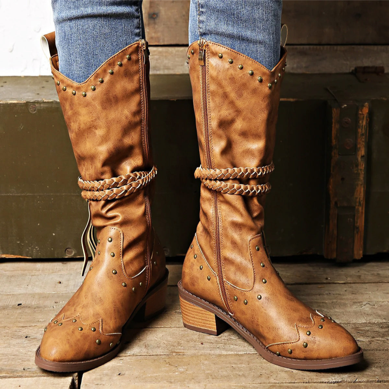 ModeGeist | Westernstiefel für Damen