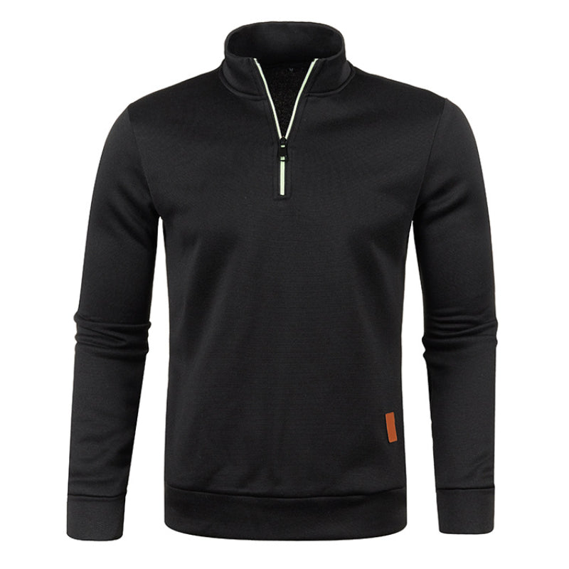 ModeGeist | Essentiel Halv-zip Pullover Müheloser Komfort und Eleganz