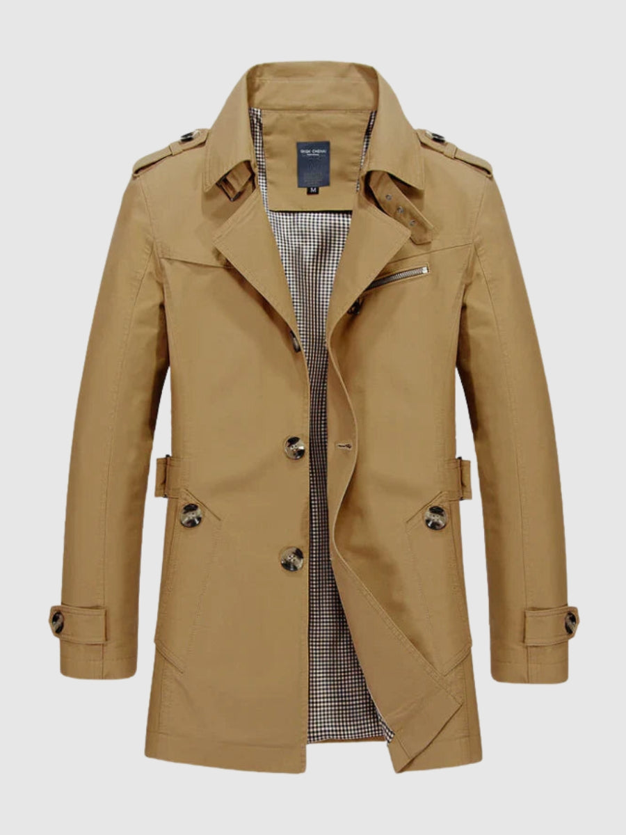 ModeGeist | Elegante Herrenjacke Baumwolle Elegant und Vielseitig