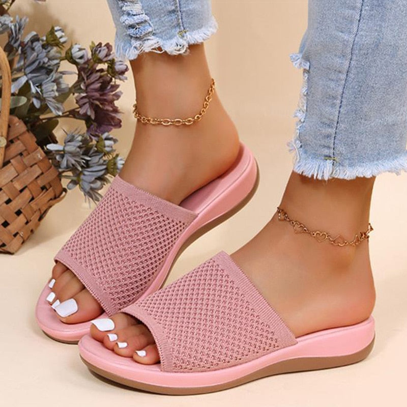 Damen-Sandalen mit flexibler Sohle