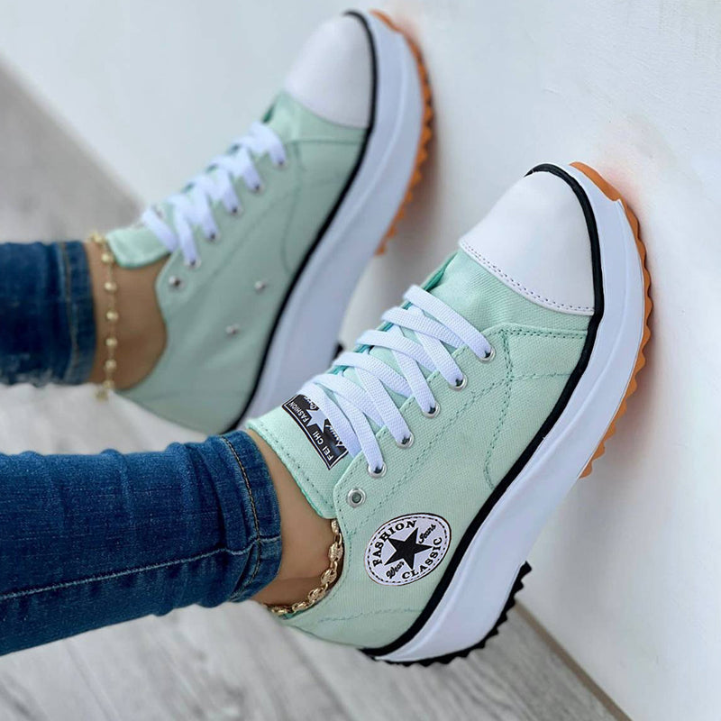 ModeGeist | Orthopädische Schuhe, Schnürsenkel, dicke Sohle