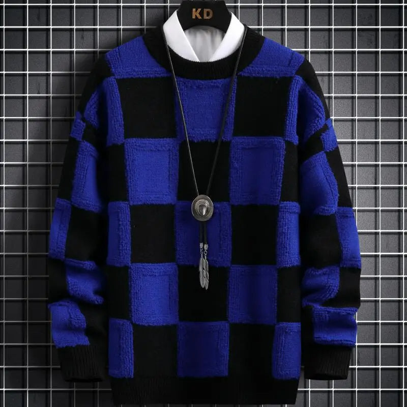 ModeGeist | Luxe Plaid Pullover