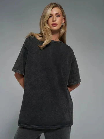 Baumwoll-T-Shirt Kirsten im Retro-Stil