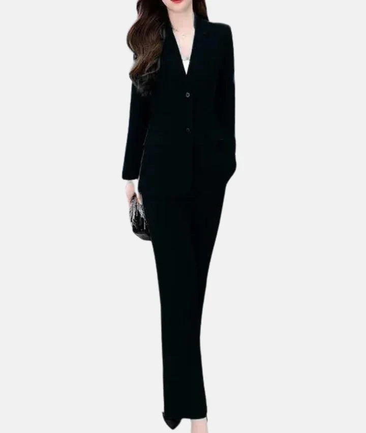 ModeGeist | Hosenanzug mit Tailliertem Blazer
