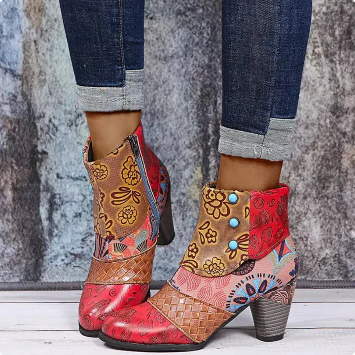 Suzan: Wasserdicht Retro-Stiefel