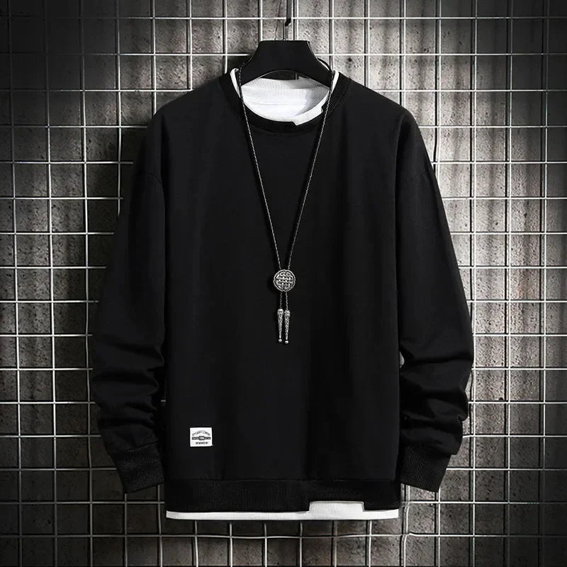 JAKOB - Zweilagiger Pullover