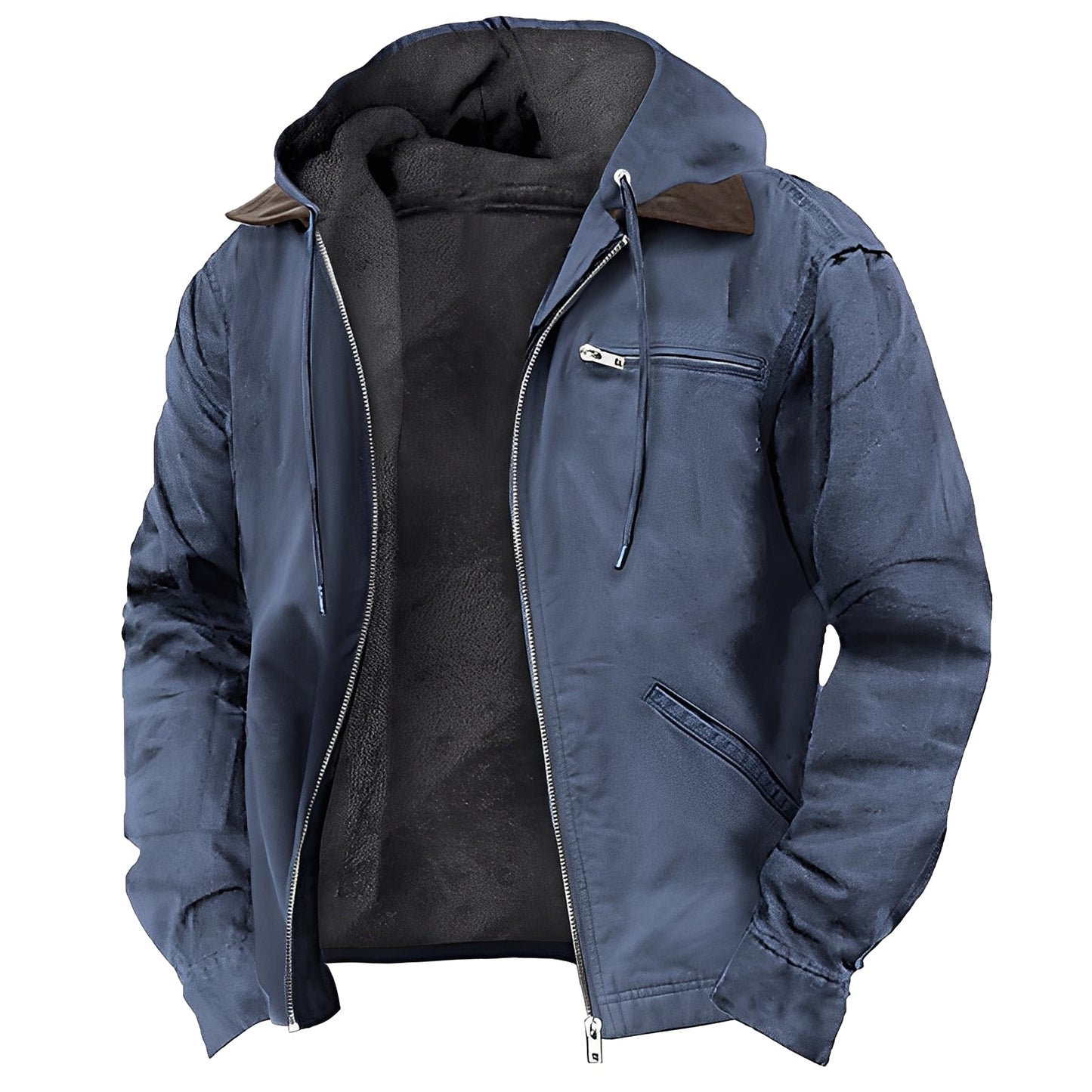 ModeGeist | Warme Outdoor-Jacke mit Kapuze für Herren
