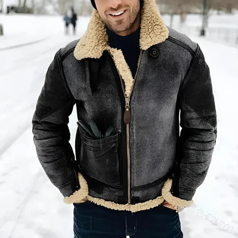 ALFRED Winterjacke aus nordischem Leder