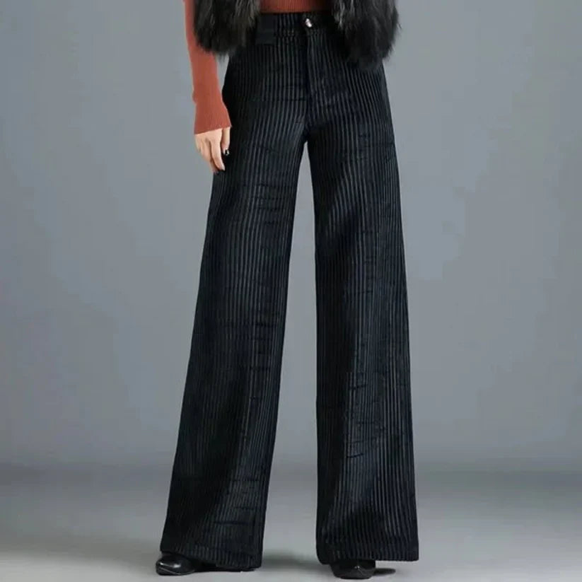 PRISKA – Cordhose mit weitem Schnitt