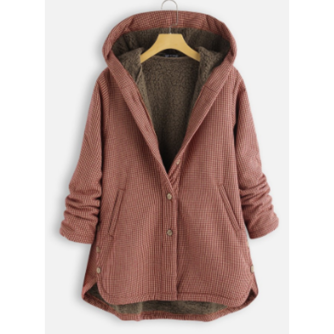 ModeGeist | Winterjacke mit Warmer Kapuze für Frauen
