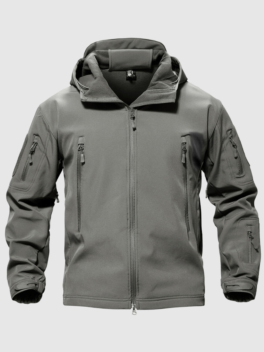 ModeGeist | Wasserabweisende Jacke Polyester Praktisch und Funktional