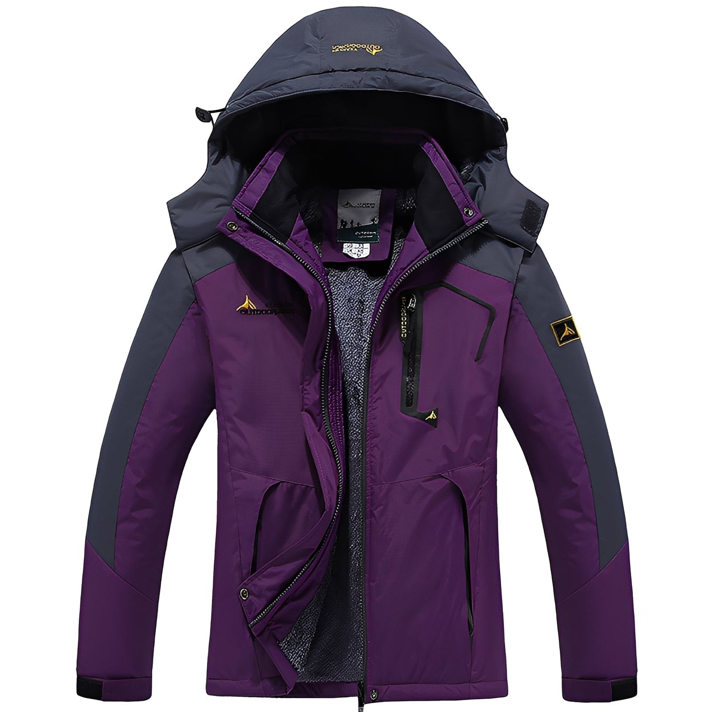 ModeGeist | Stilvolle, fleecegefütterte Winterjacke für Frauen