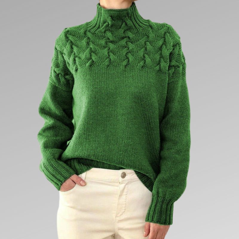 ModeGeist | Eleganter und Warmer Rollkragenpullover