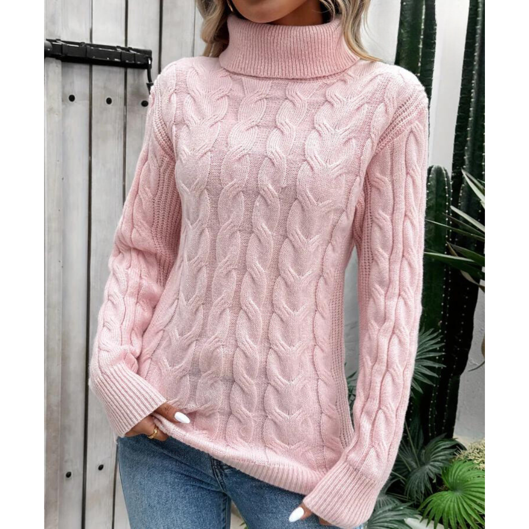ModeGeist | Klassischer Eleganter Rollkragenpullover