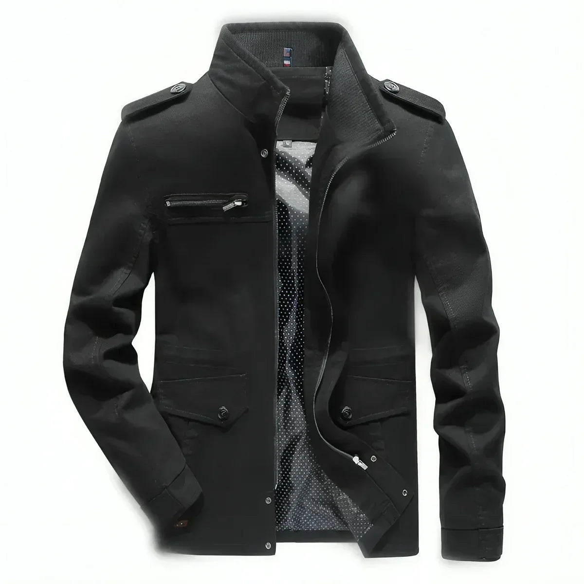 Herrenjacke im Militärstyle von Max – stilvoll