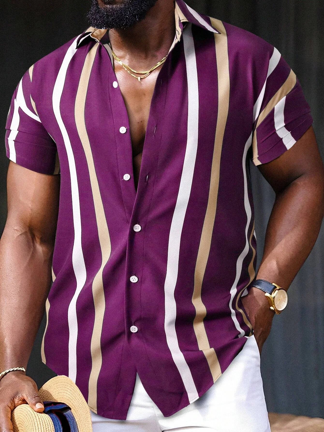 Kurzarmshirt von Bonafita Philip für Herren